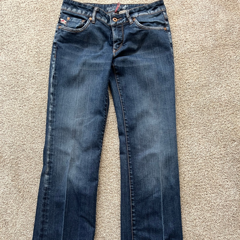 CO Women's Deep Indigo Straight Leg Jeans